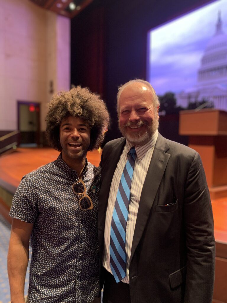 C.Bennet at the 2022 Congressional Art Competition reception